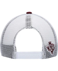 Men's adidas Maroon, White Texas A&M Aggies Foam Trucker Snapback Hat