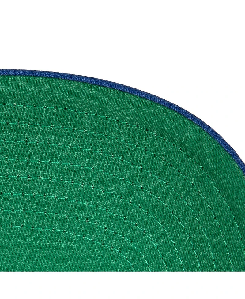 Men's Mitchell & Ness Blue New York Rangers Team Ground Pro Adjustable Hat