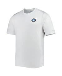 Men's Columbia White Charlotte Fc Terminal Tackle Omni-Shade T-shirt