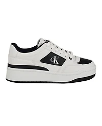 Calvin Klein Women's Alondra Casual Lace-Up Sneakers