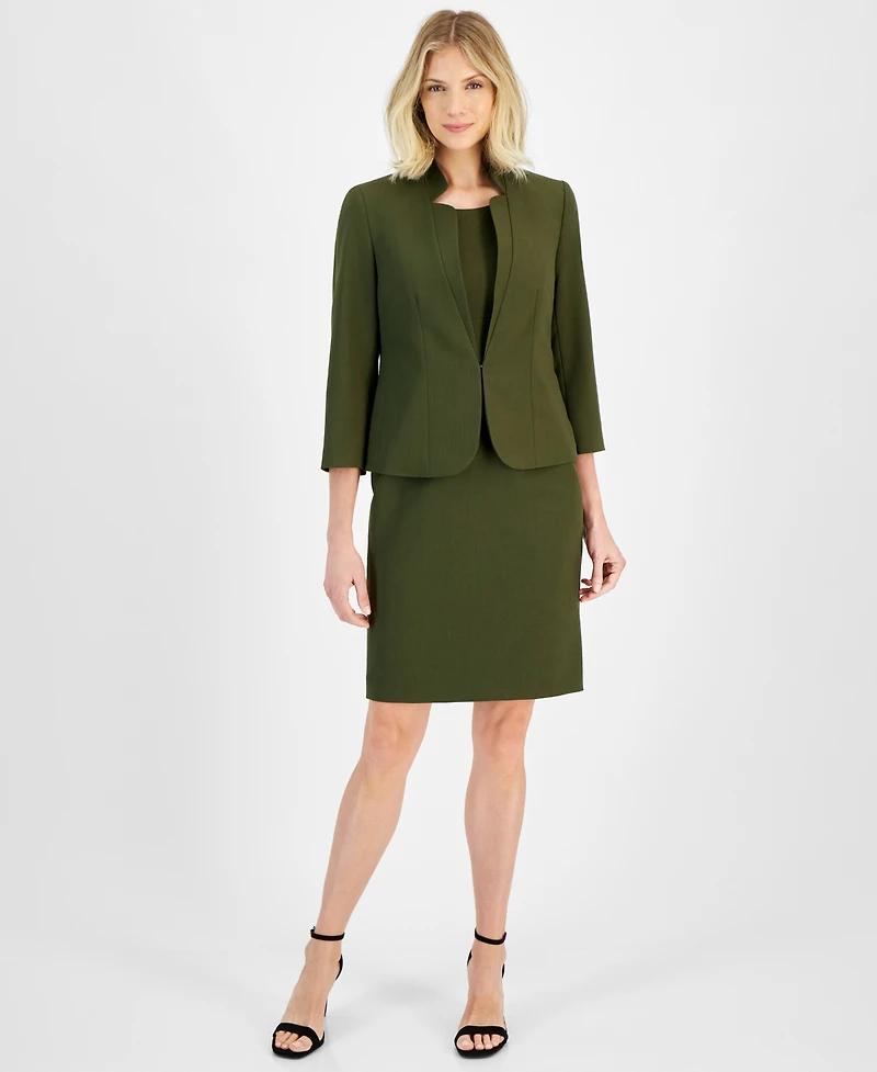 Le Suit Women's Jacket & Empire Sheath Dress Set