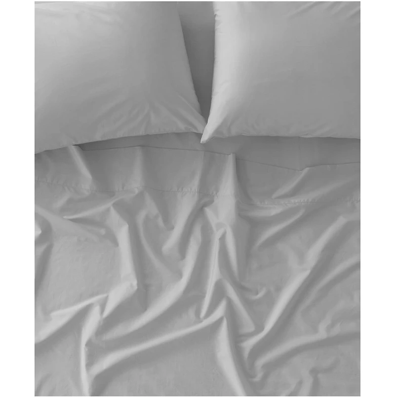 Organic Cotton Cool-Air Percale Sheet Set - Twin