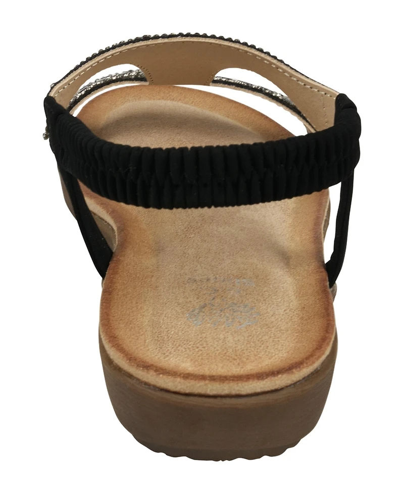 Gc Shoes Women's Wynn Embellished Flat Sandals