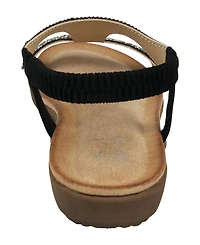 Gc Shoes Women's Wynn Embellished Flat Sandals