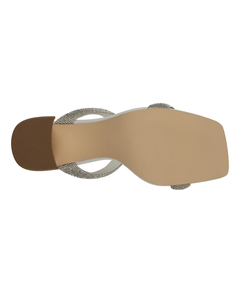 Gc Shoes Women's Luella Embellished Double Band Heeled Sandals