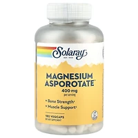Solaray Magnesium Asporotate - 180 VegCaps (200 mg per Capsule)