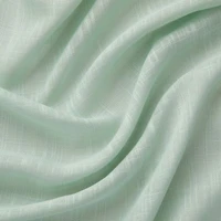 Hlc.Me Joyce Lace Sheer Kitchen Curtain Valance Topper Rod Pocket For Small Windows Bathroom Kitchen 54 W X 18 L