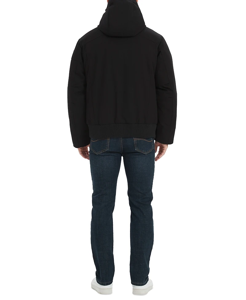 Outdoor United Men's Hooded Bomber Jacket