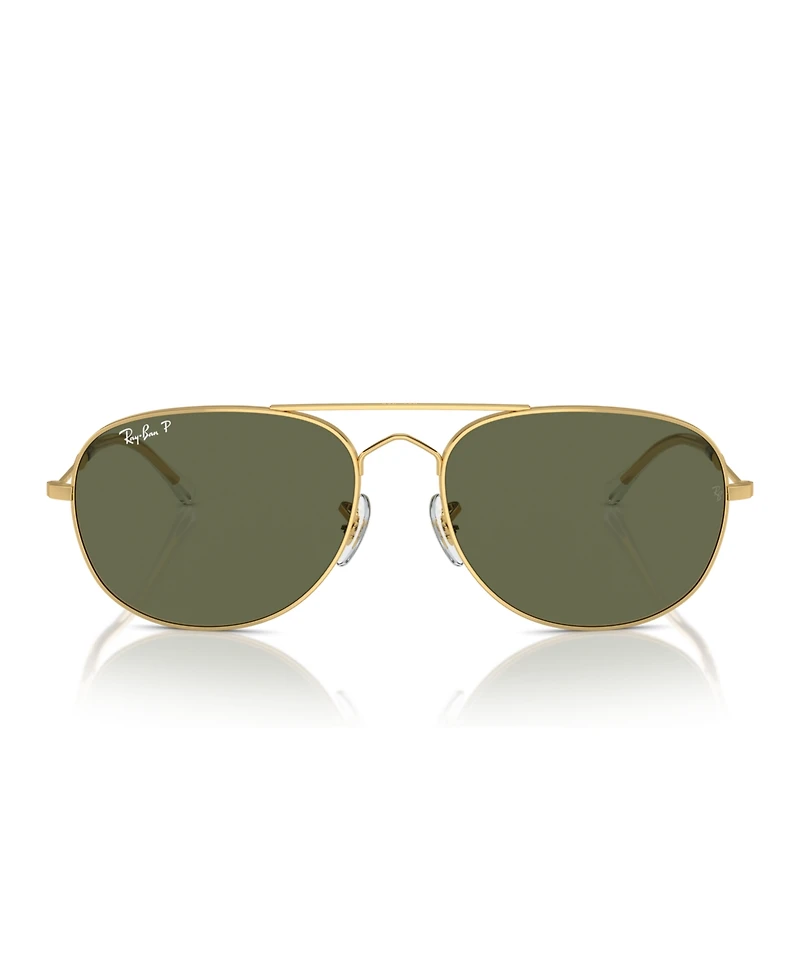 Ray-Ban Unisex Polarized Sunglasses, Bain Bridge Rb3735