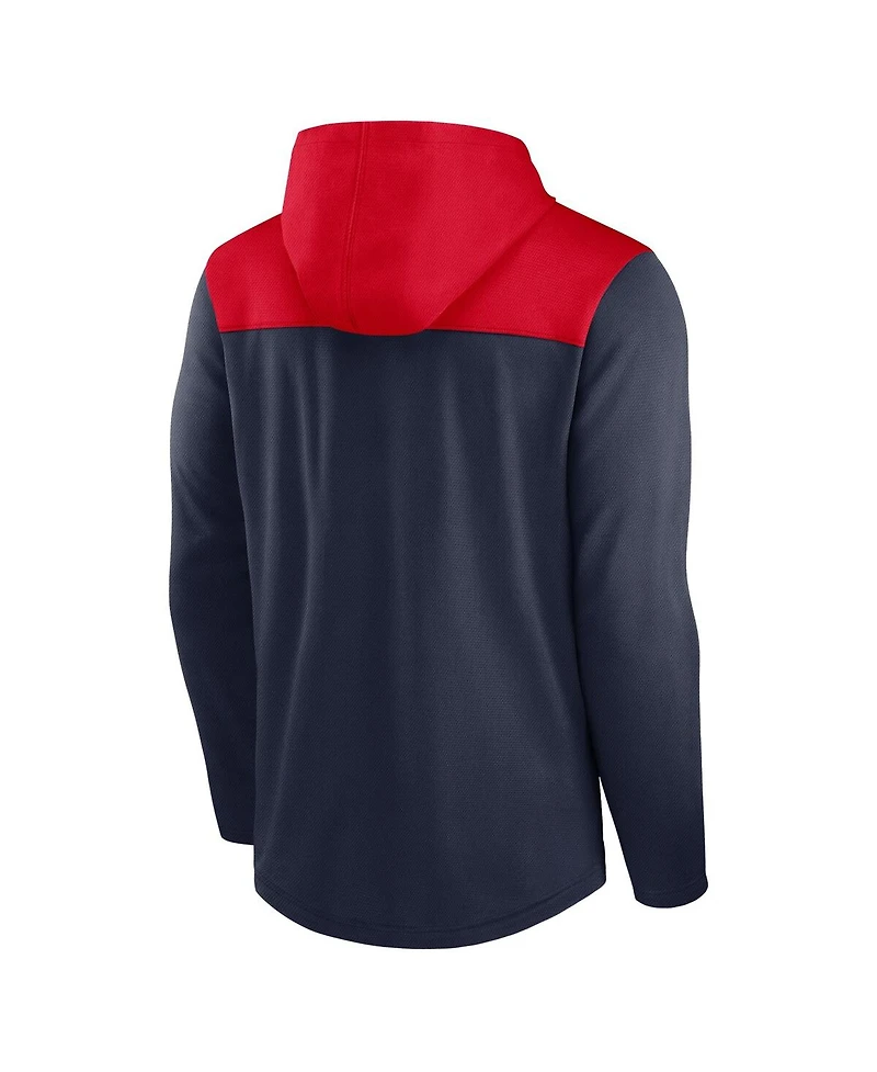 Men's Nike Navy New England Patriots Fan Gear Pullover Hoodie