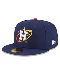 Men's New Era Navy Houston Astros 2022 City Connect 59FIFTY Fitted Hat