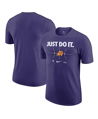 Men's Nike Purple Phoenix Suns Just Do It T-shirt