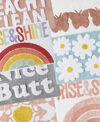 Jessica Simpson Rise & Shine Cotton Bath Rug, 20" x 32"