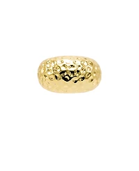 by Adina Eden Indented Puffy Rounded Statement Ring