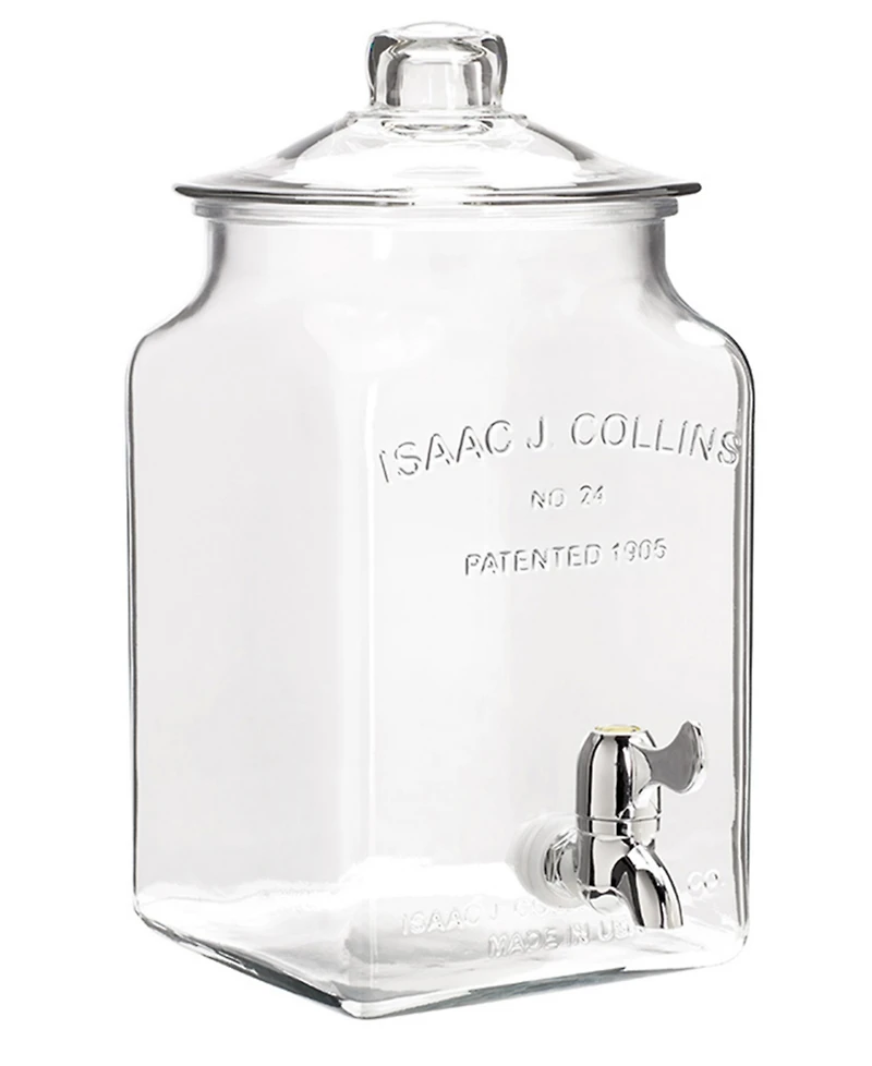 Anchor Hocking 1.5 Gal. I.j. Collins Beverage Dispenser with Spigot and Glass Lid