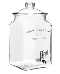 Anchor Hocking 1.5 Gal. I.j. Collins Beverage Dispenser with Spigot and Glass Lid