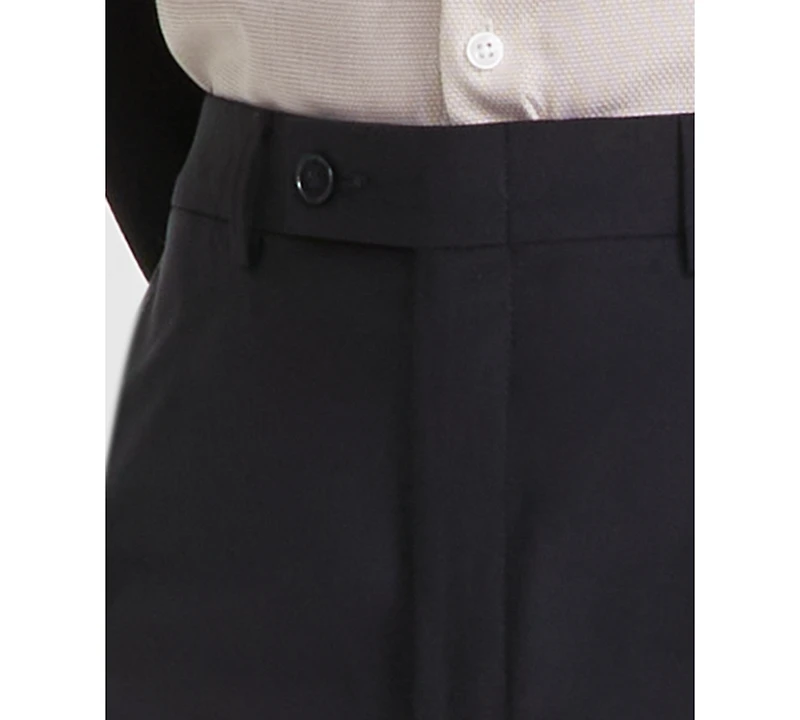 Calvin Klein Men's Slim-Fit Wool-Blend Stretch Suit Pants