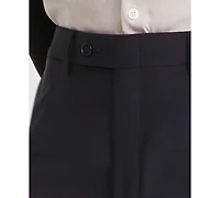 Calvin Klein Men's Slim-Fit Wool-Blend Stretch Suit Pants