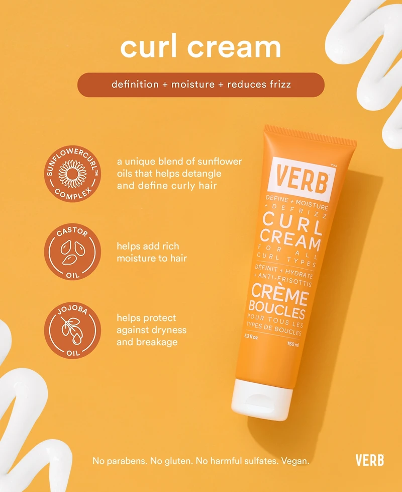 Verb Curl Cream, 5.3 oz.