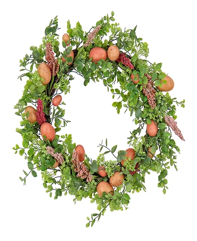 National Tree Company 22" Eggs Easter Wreath