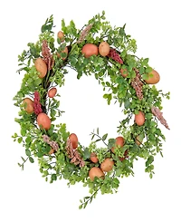 National Tree Company 22" Eggs Easter Wreath