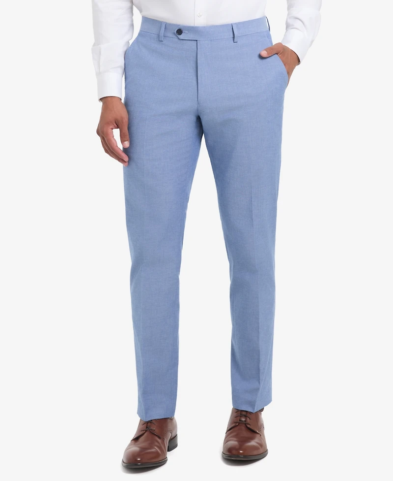 Tommy Hilfiger Men's Modern-Fit Solid Cotton Pants