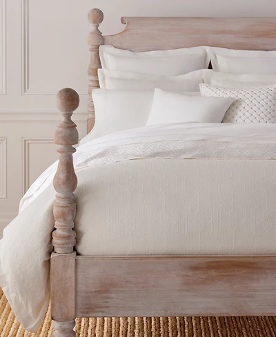 Lauren Ralph Lauren Sascha Textured Medallion Duvet Cover Set, Full/Queen