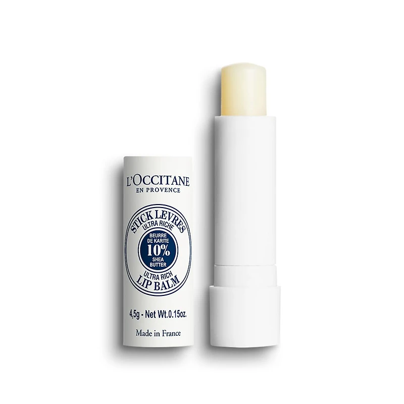 L'Occitane Ultra-Rich 10% Shea Butter Nourishing Lip Balm Stick 0.15 fl oz