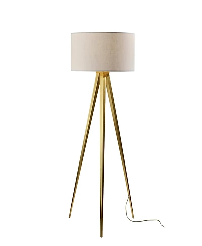 Adesso 60.25" Director Floor Lamp