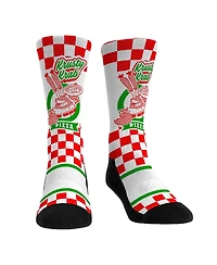 Men's and Women's Rock 'Em Socks SpongeBob SquarePants Krusty Krab Pizza Crew Socks