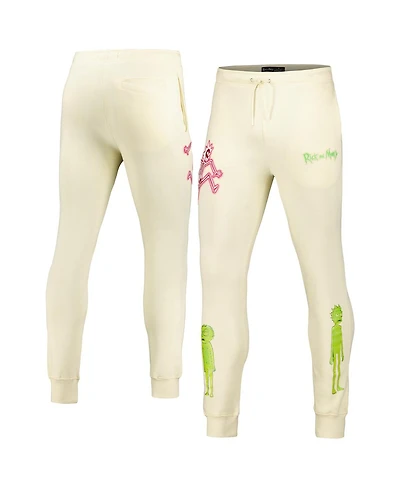 Men's Freeze Max Cream Rick And Morty Electric Shock Rick Jogger Pants