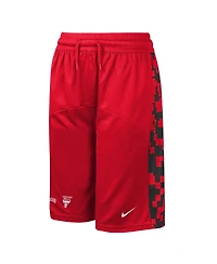 Big Boys Nike Red Chicago Bulls Courtside Starting Five Team Shorts