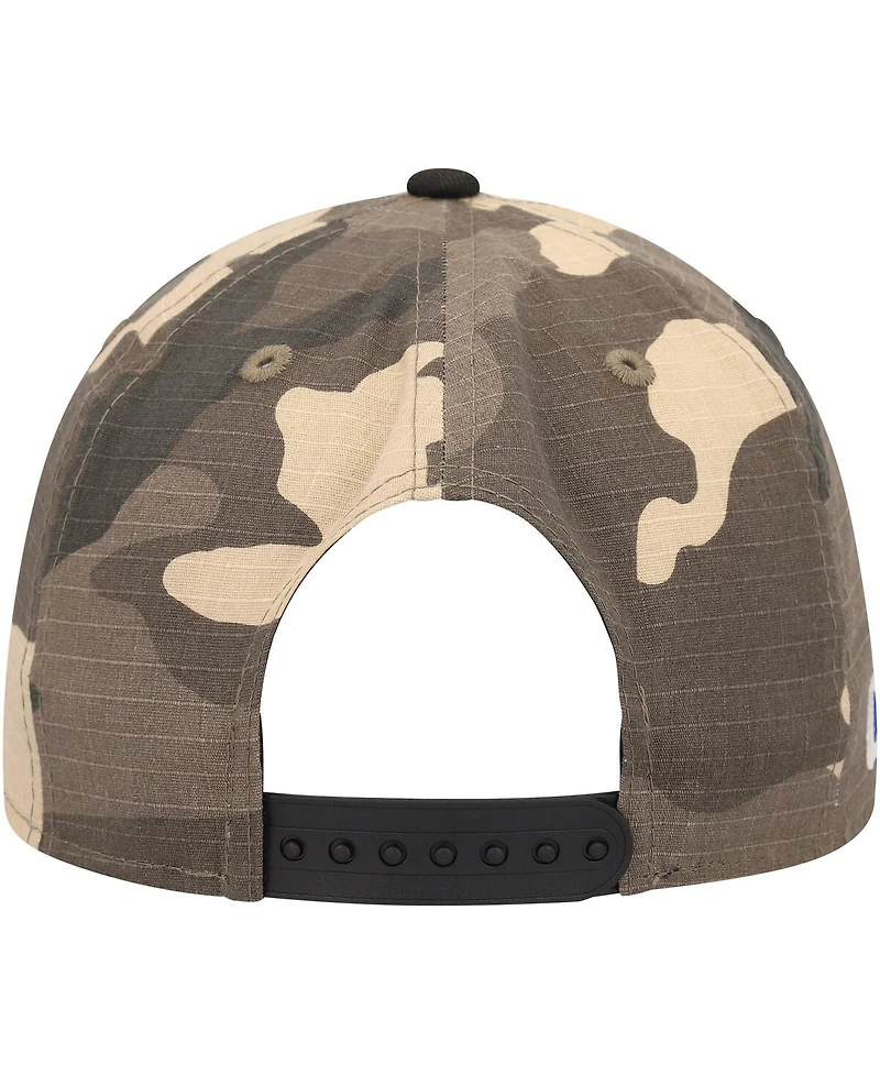 Men's New Era San Francisco Giants Camo Crown A-Frame 9FORTY Adjustable Hat