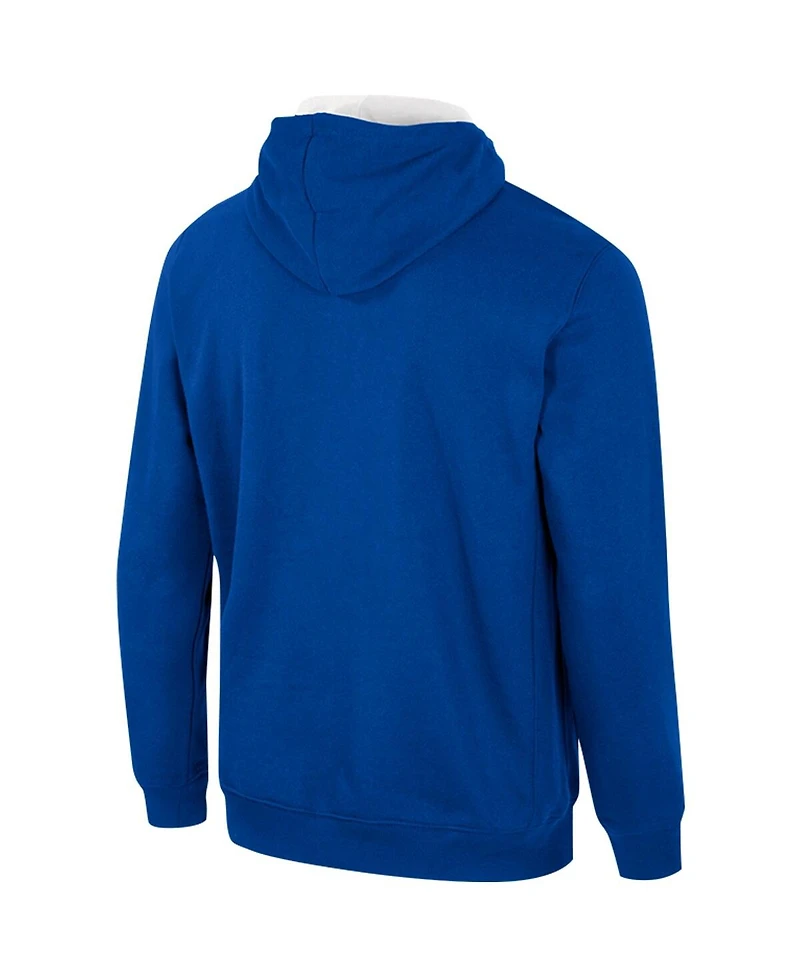 Men's Colosseum Royal Kentucky Wildcats Half-Zip Hoodie