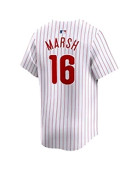 Men's Nike Brandon Marsh White Philadelphia Phillies Home limited Player Jersey