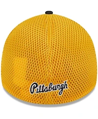 Men's New Era Black Pittsburgh Pirates Neo 39THIRTY Flex Hat