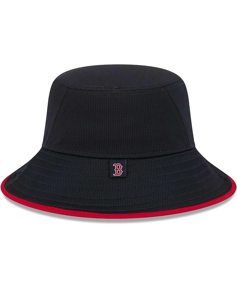 Men's New Era Navy Boston Red Sox Game Day Bucket Hat