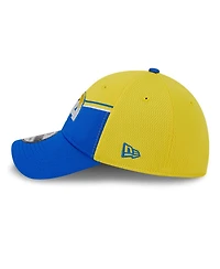 Men's New Era Gold, Royal Los Angeles Rams 2023 Sideline 39THIRTY Flex Hat