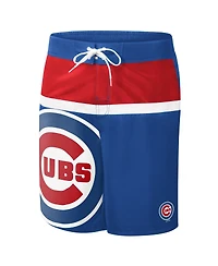 Men's G-iii Sports by Carl Banks Royal Chicago Cubs Sea Wind Swim Shorts