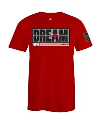 Men's and Women's Fisll x Black History Collection Red Chicago Bulls T-shirt