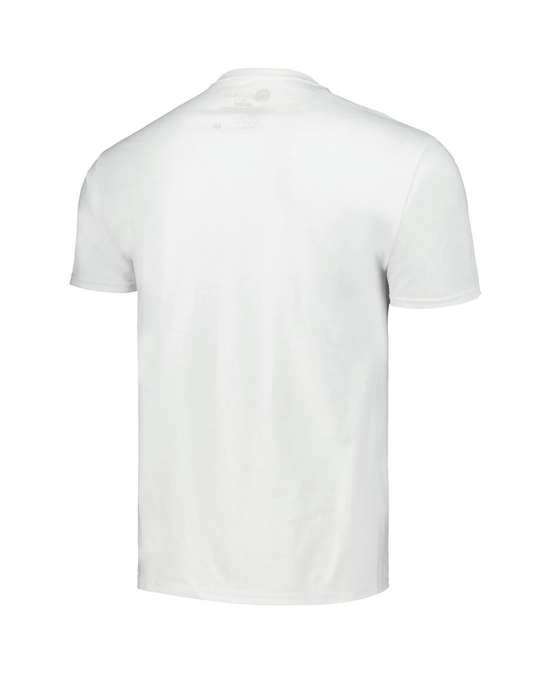 Men's and Women's White Odb Funky T-shirt