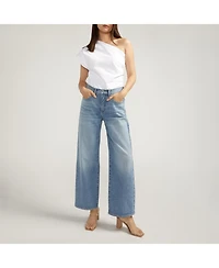 Silver Jeans Co. The Slouchy Straight Mid Rise Jeans