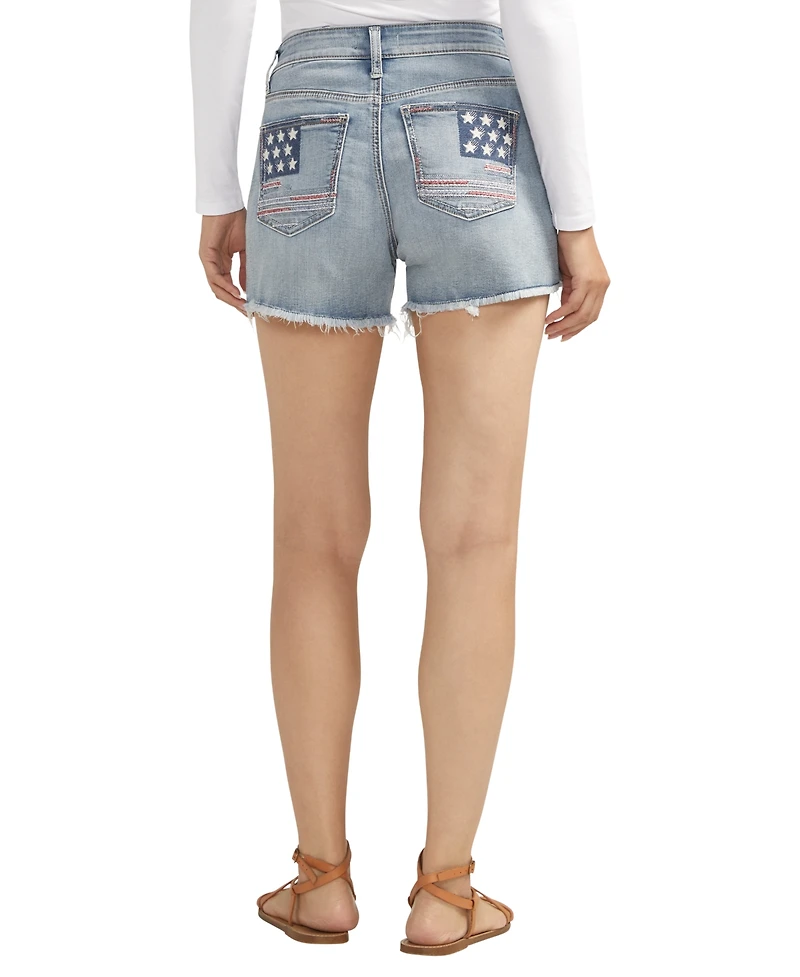 Silver Jeans Co. Suki Mid Rise Americana Short