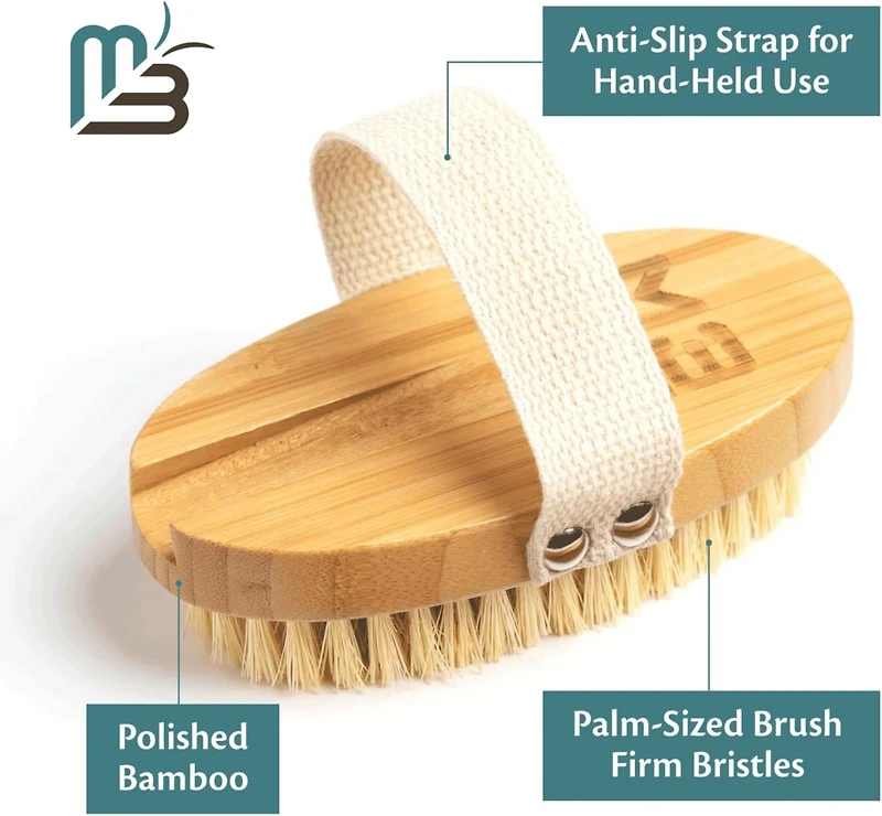 M3 | Cellulite Soft Bristle Body Brush | 1 brush