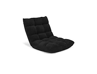 Slickblue Adjustable 14-Position Cushioned Floor Chair - Comfortable and Versatile Seating