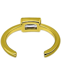 Giani Bernini Cubic Zirconia Baguette Bezel Toe Ring, Created for Macy's