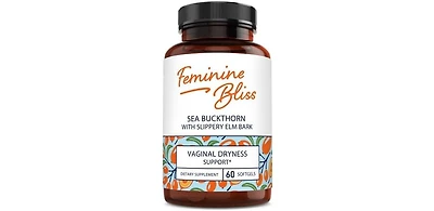 Slippery Elm Bark & Sea Buckthorn Capsules, 60ct