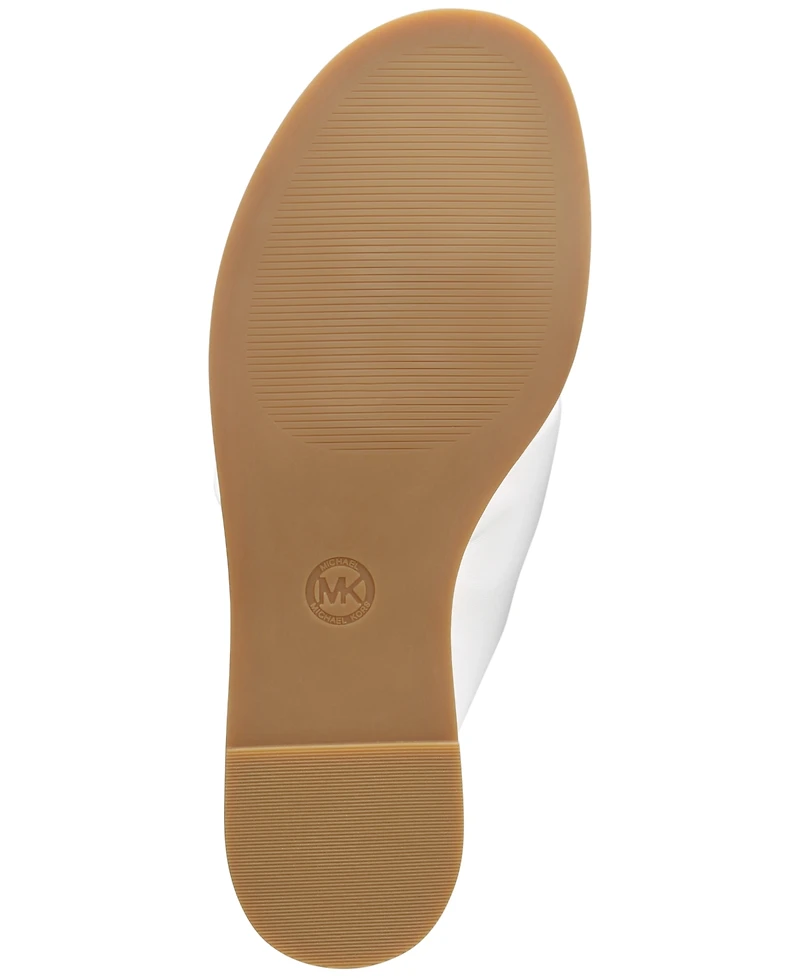Michael Kors Elena Knotted Slide Sandals