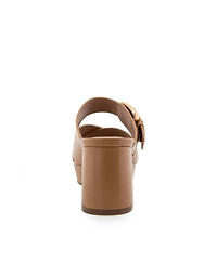 Aerosoles Women's Collin Buckle Slip-On Platforms