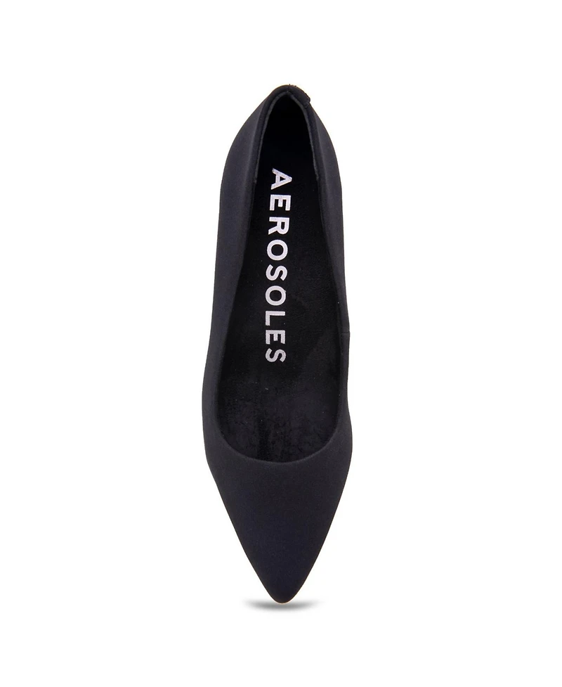 Aerosoles Women's Ludlow Closed Toe Kitten Heel